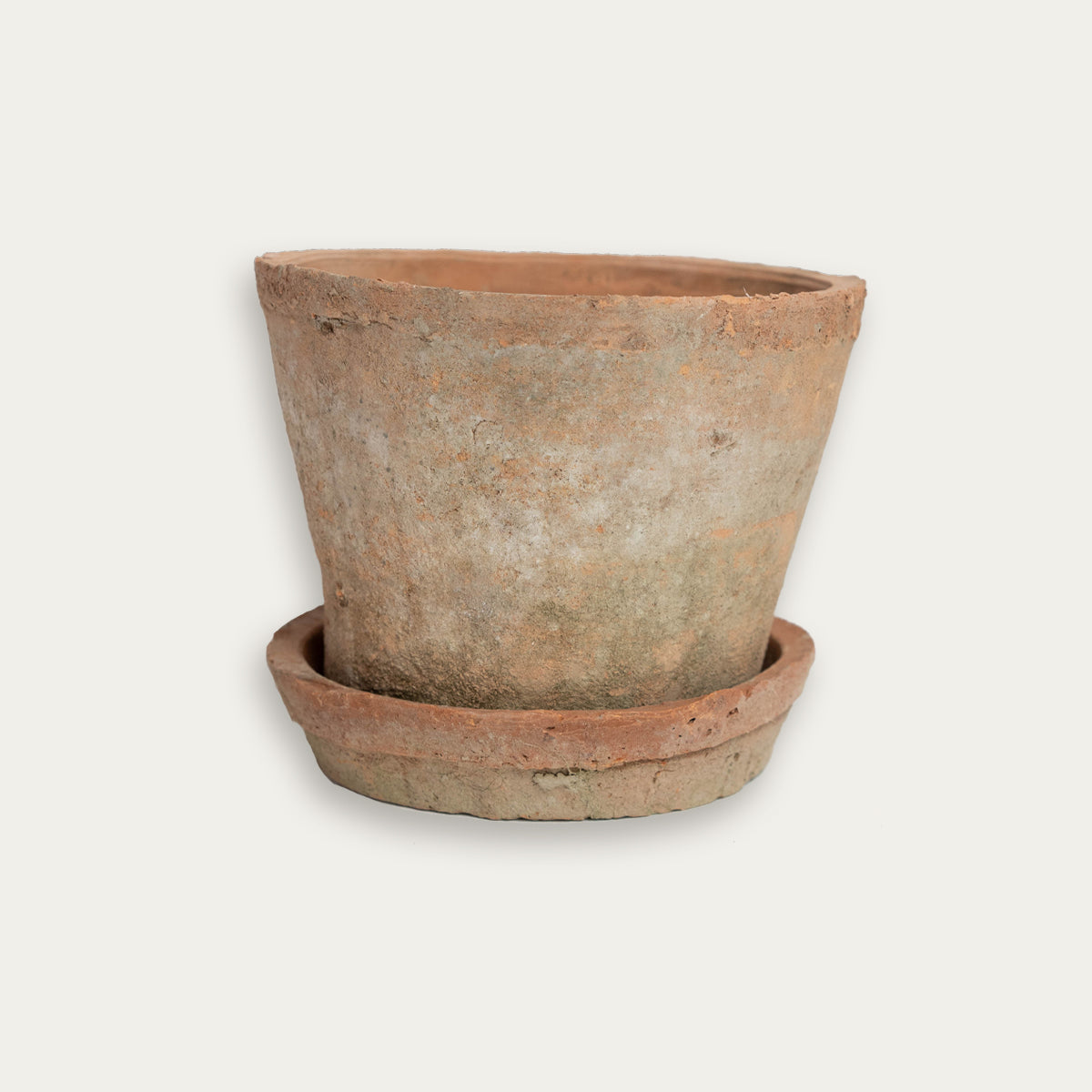 Aged English Terra Cotta Planter