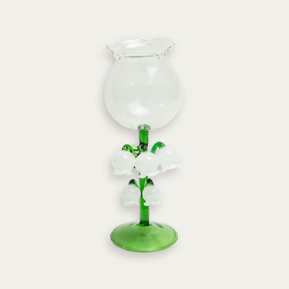 Lily of the Valley Wine Glass